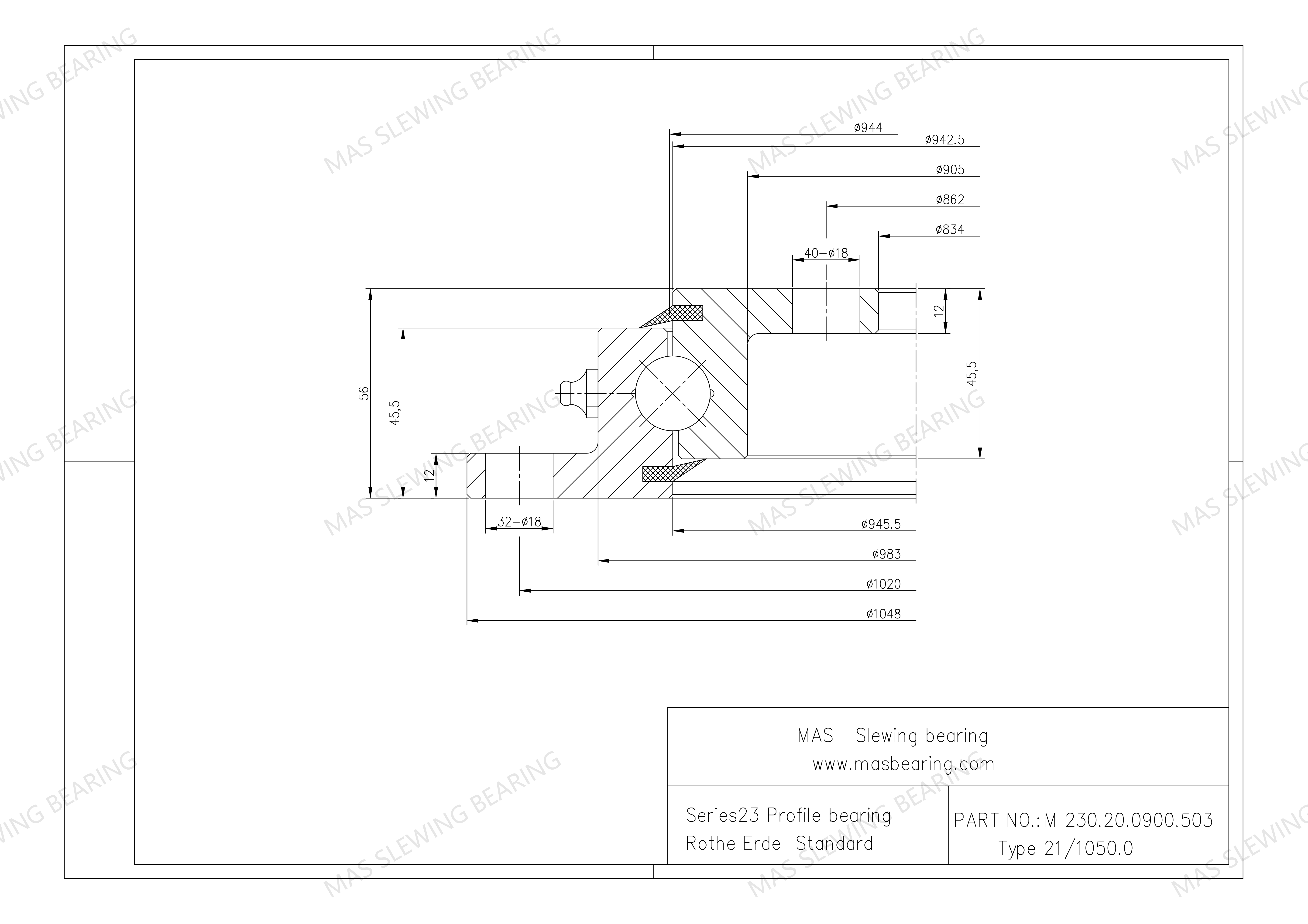 М 230.20.0900.503 Тип21/1050.0