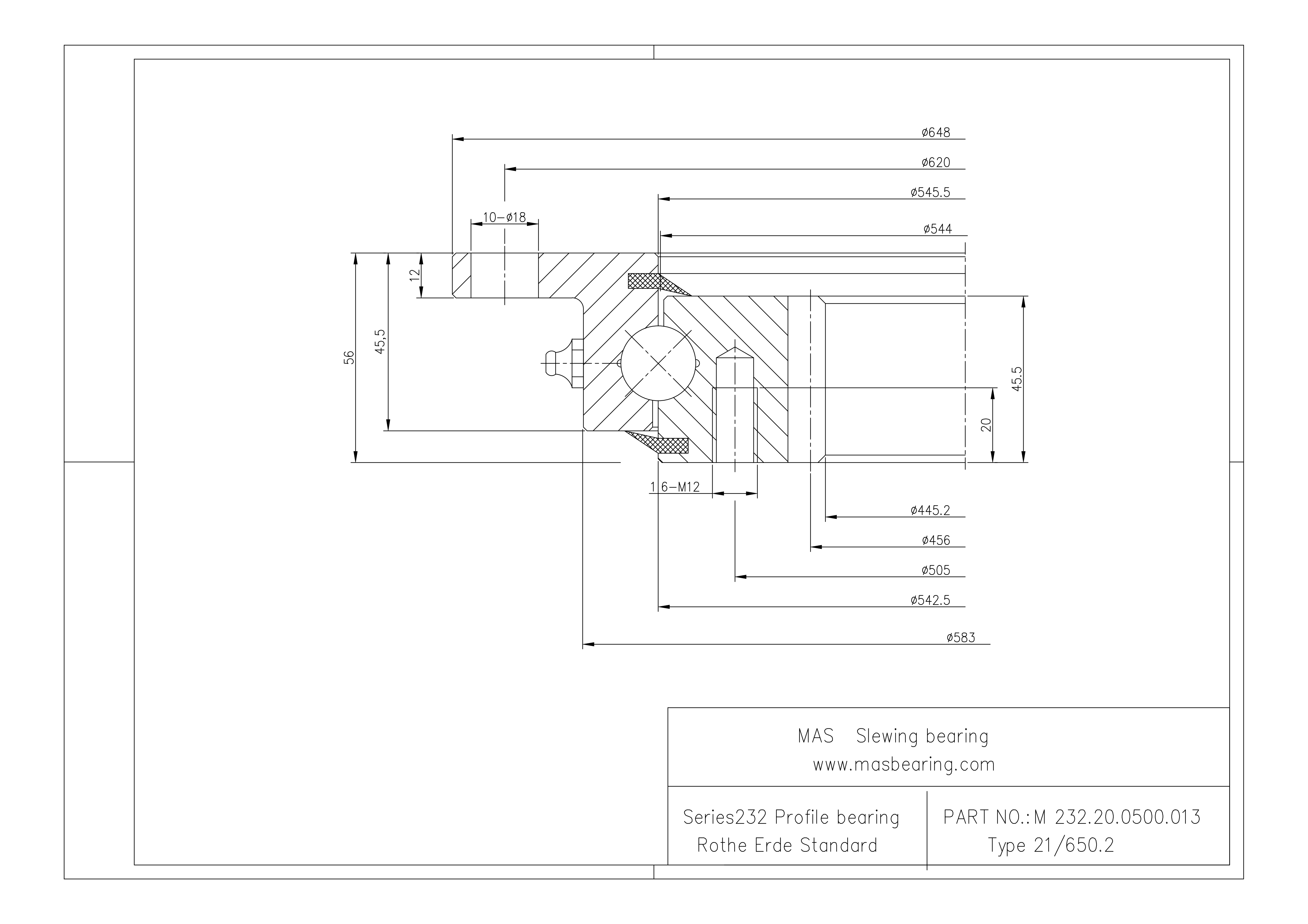 М 232.20.0500.013 Тип21/650.2